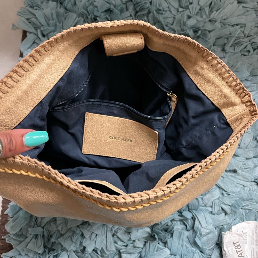 Cole Hahn beige purse.